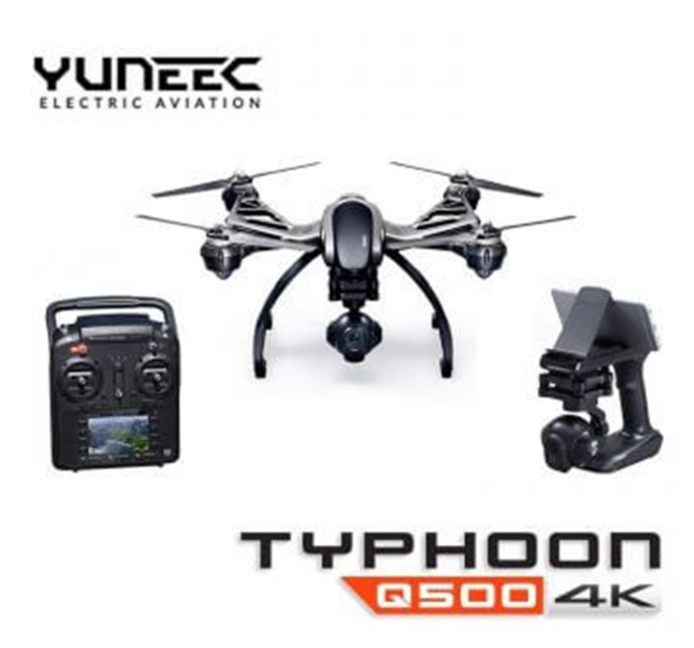 YUNEEC Q500 Drone + 4K Kamerası + Çanta-Outlet