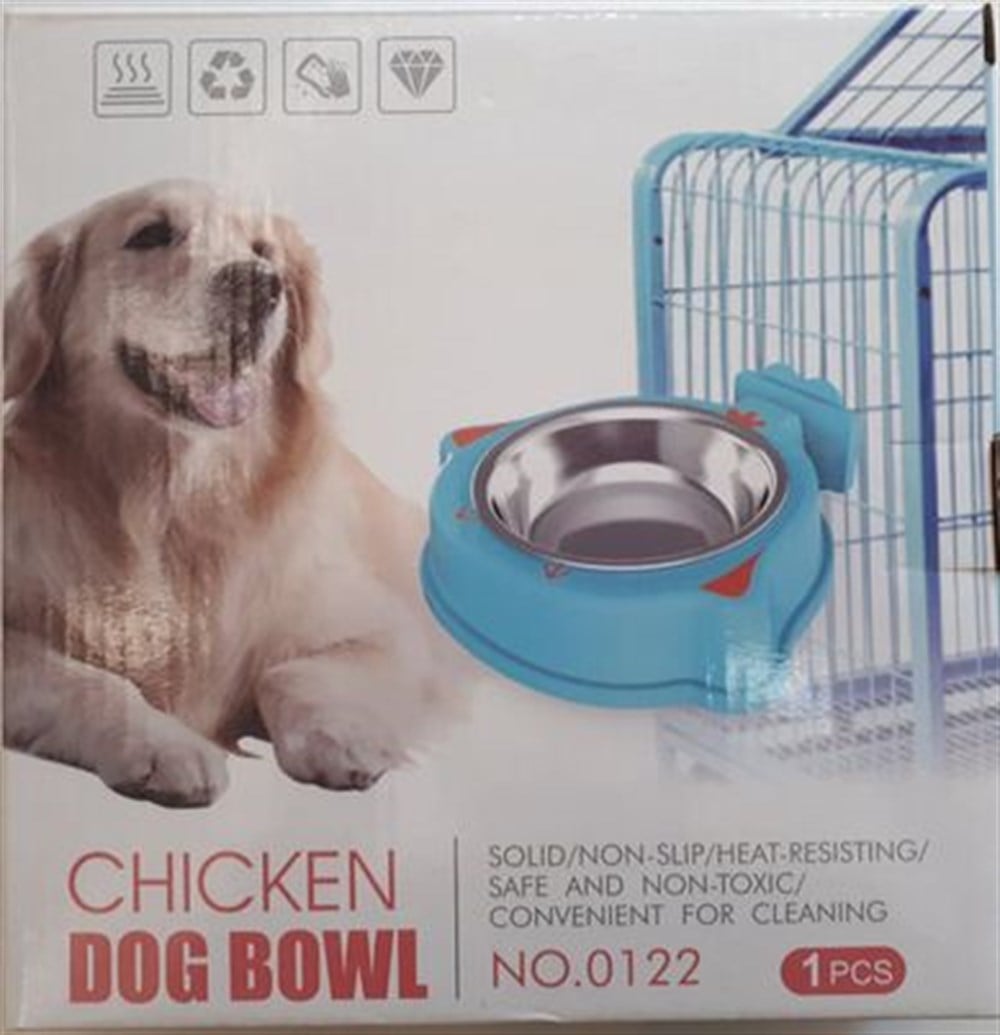 14264-1 Melamin Çelik Mama Kabı