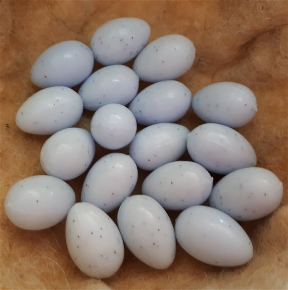 Kanarya Sahte Yumurtası Mavi 5 Li