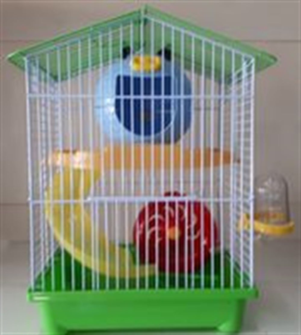 M001 Hamster Kafesi ÖLÇÜLER: 22.5 X 17 X 32 cm