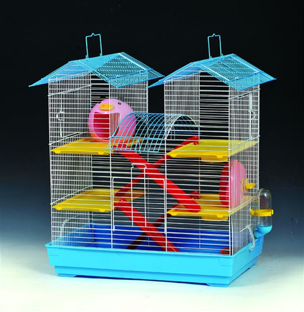 M027 Hamster Kafesi ÖLÇÜLER: 45.5 X 28.5 X 45 cm