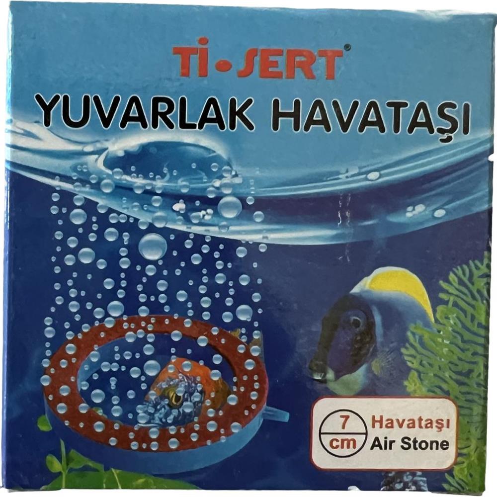 Tisert Yuvarlak Hava Taşı 7 cm