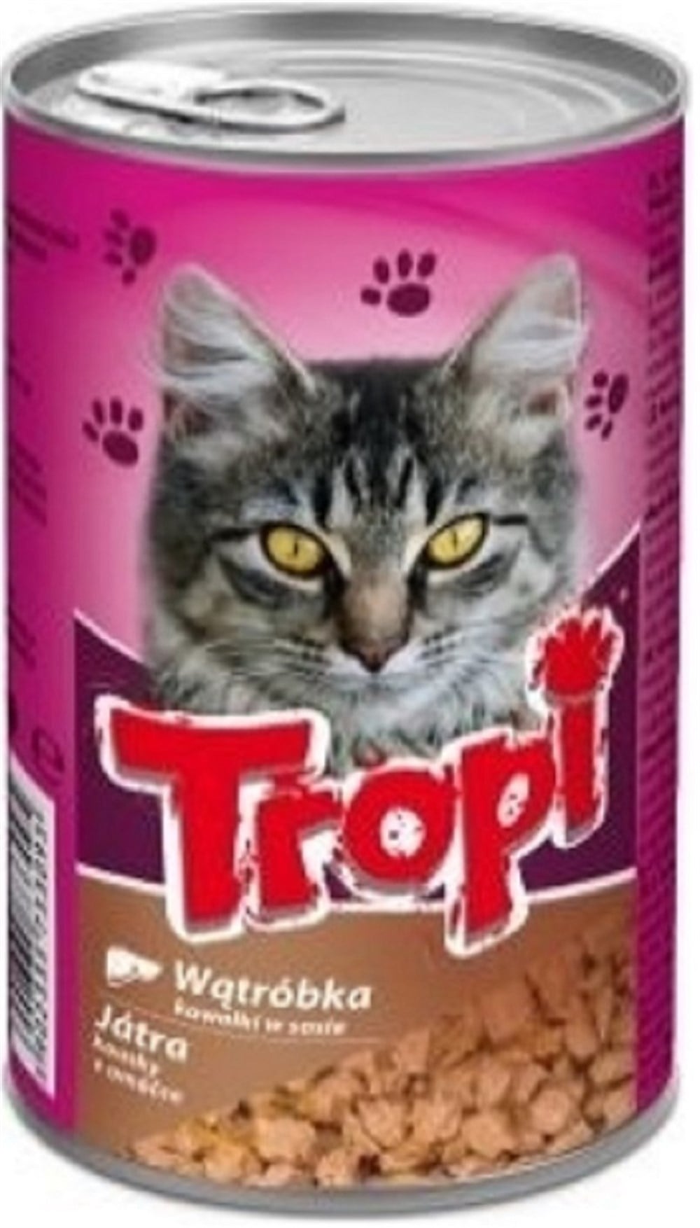 Tropi Cat 415 gr. Ciğer