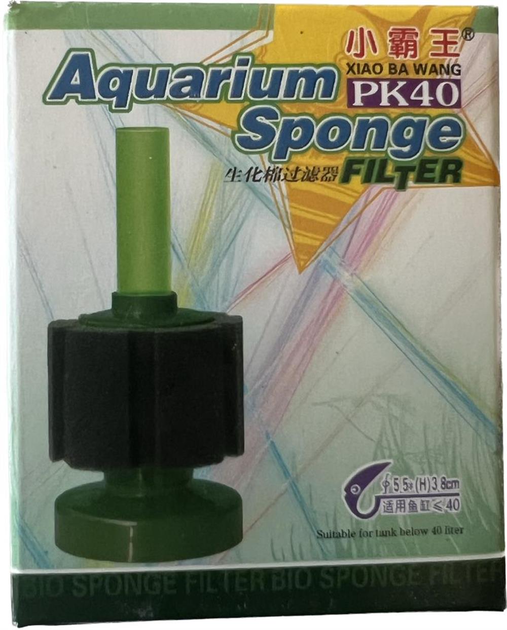 XIAO BA WANG PK 40 Biyolojik Süngerli Üretim Filtresi