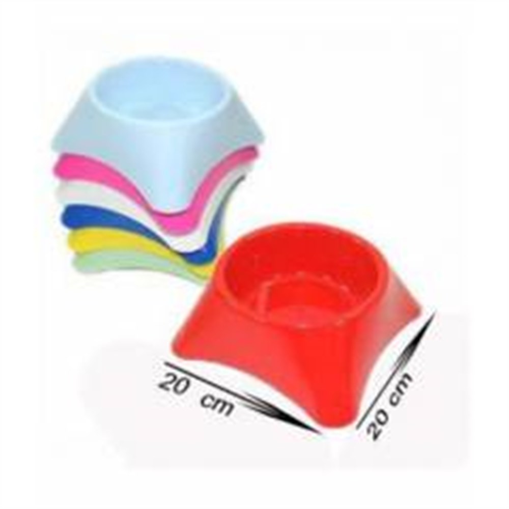 Apco Yuvarlak Mama Kabı Büyük 20x20cm