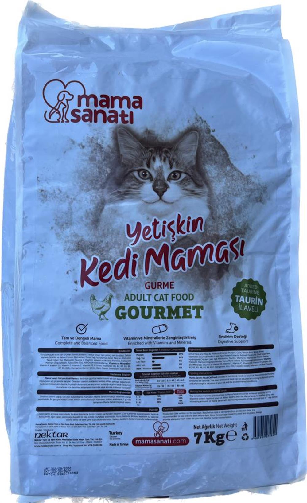 MAMASANATI Adult Cat With Gourmet