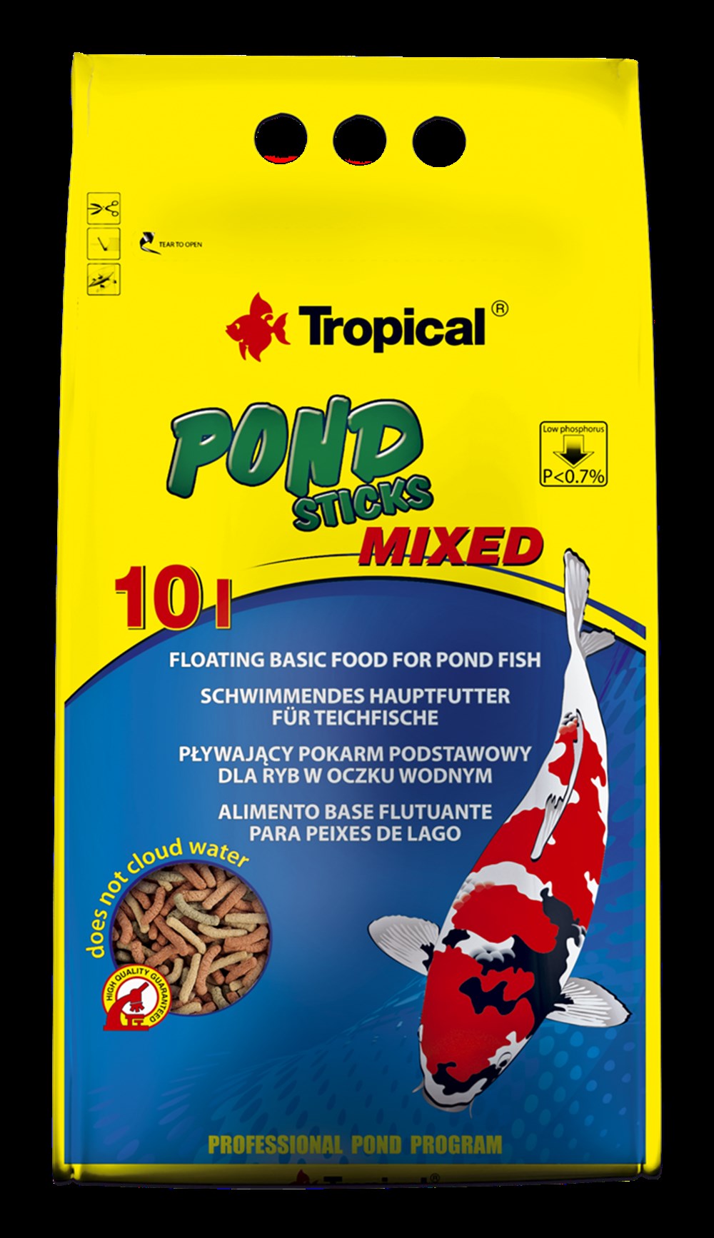 Pond Sticks Mixed 10 lt 800 gr WOREK