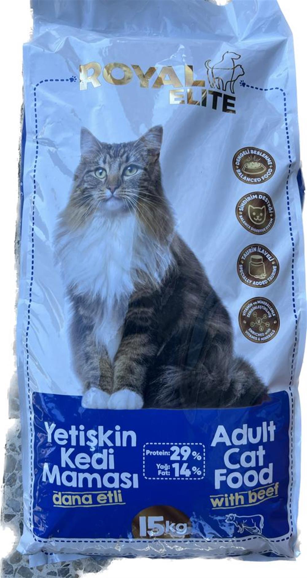 Royal Elite Adult Cat With Beef 15KG
