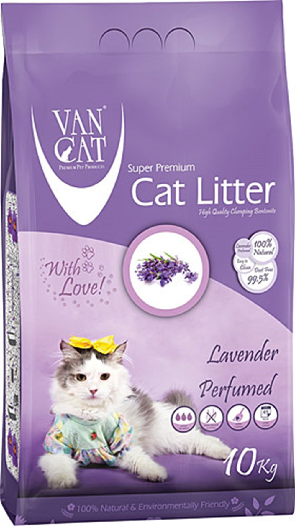 Vancat Lavender 10 kg Kedi Kumu