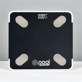 Pool Sport HZ-1101 Dijital Akıllı Baskül Siyah