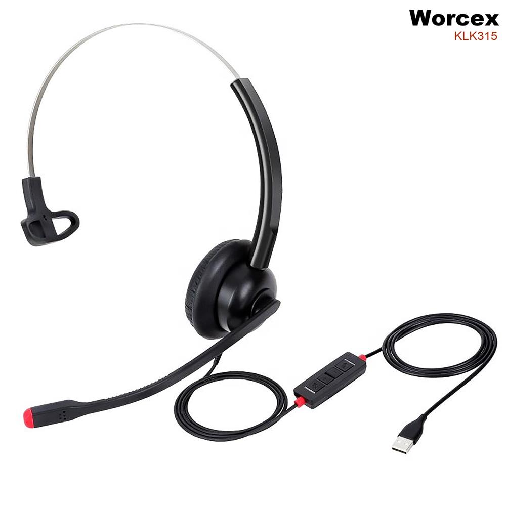 Worcex KLK315 USB Girişli Mikrofonlu Kulaklık