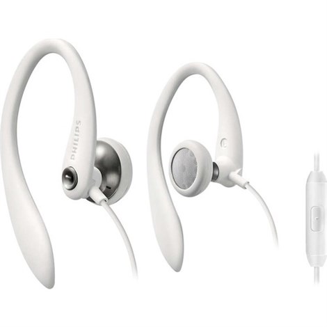 Philips SHS3305WT Kulak Kancalı Kulak İçi Mikrofonlu Kulaklık