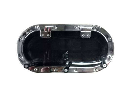 Krom Paslanmaz Oval Lumboz 20x40