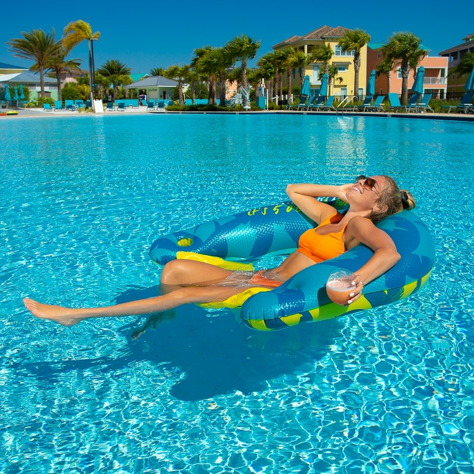 OBRIEN MARGARİTAVİLLE FLOAT 5 OCLOCK SIT&SIP BLUE/YLW