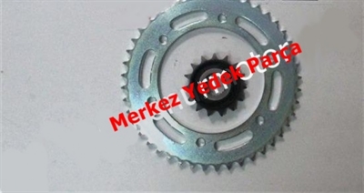 YAMAHA YBR250 ÖN-ARKA DİŞLİ