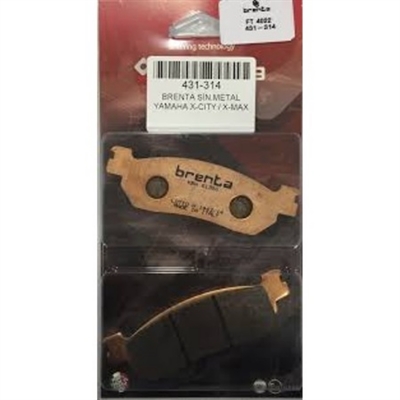 YAMAHA X-CITY 250 SINTER ARKA FREN BALATASI