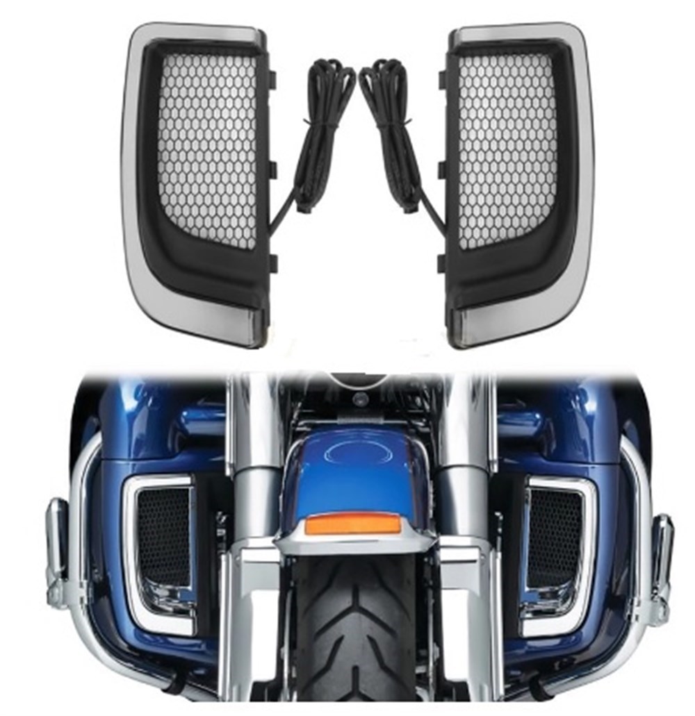 HARLEY DAVIDSON ELECTRA LOWER FAIRING LED TK