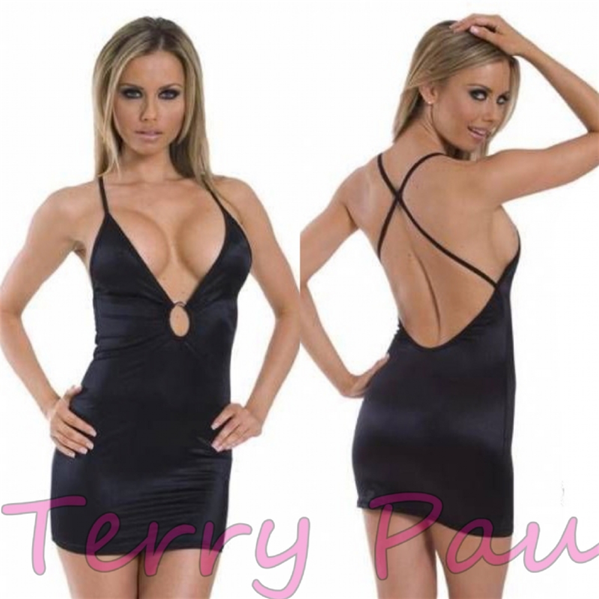 Terry Pau TP060940 Mini Elbise