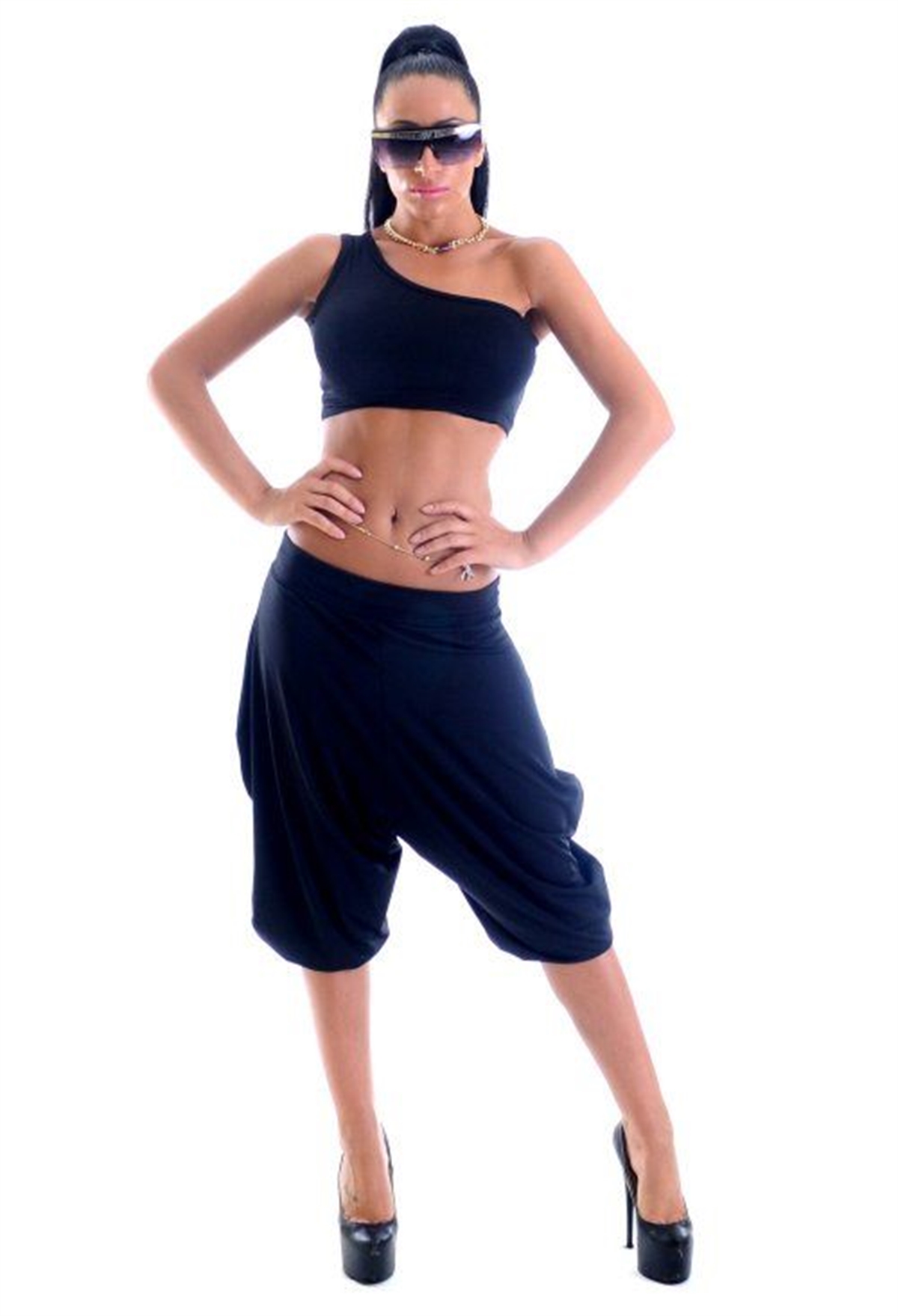 Terry Pau TP1961314 Şalvar Şort Takım