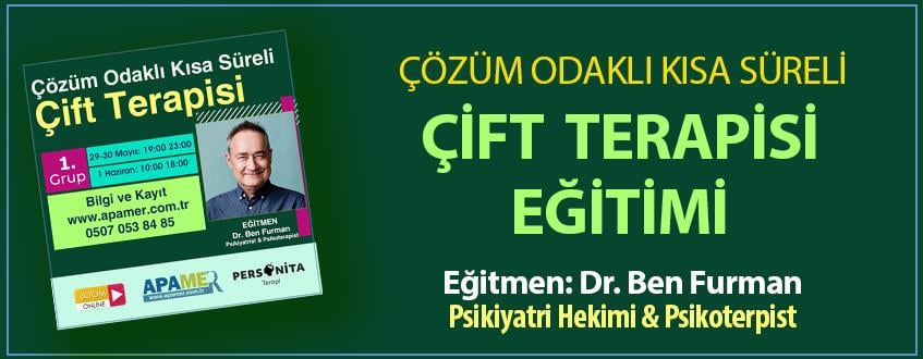 Çözüm Odaklı Çift Terapisi eğitimi