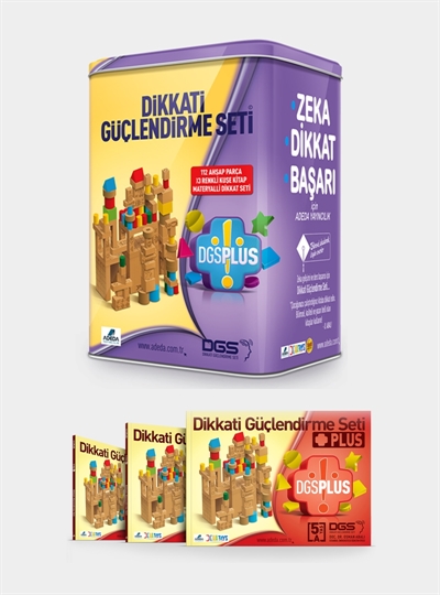 Dikkati Güçlendirme Seti Plus 5 Yaş
