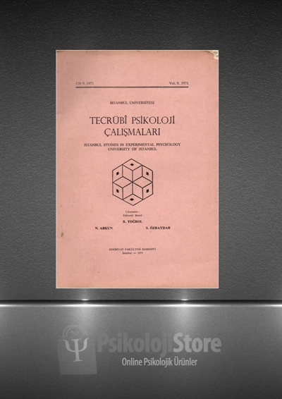 Tecrübi Psikoloji Çalışmaları