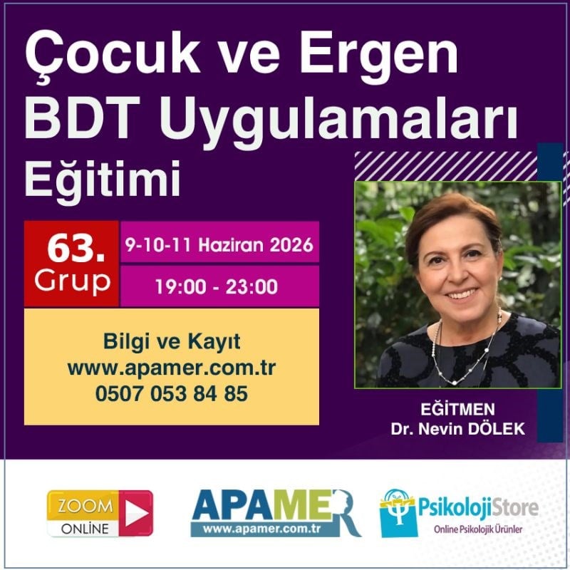 Çocuk Ergen BDT Uygulamaları Eğitimi