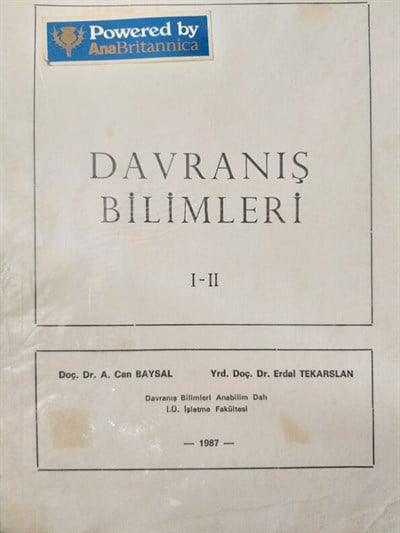 Davranış Bilimleri