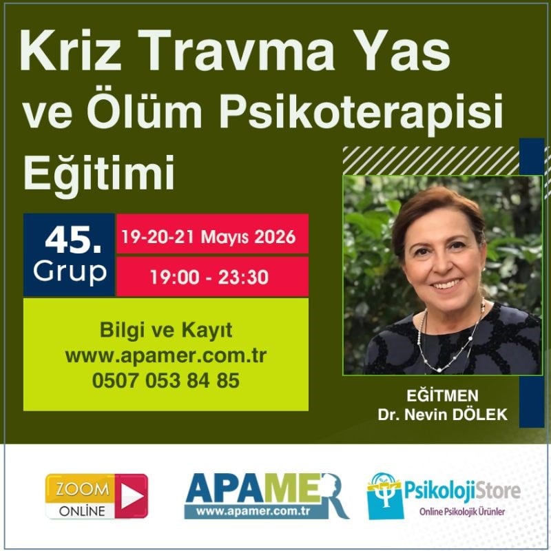 Kriz, Travma, Yas ve Ölüm Psikoterapisi Eğitimi