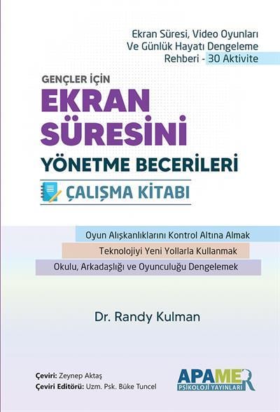 Psikolojik Dayanıklılık ve Ekran Süresini Yönetme - 2 Kitap