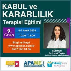 Kabul ve Kararlılık Terapisi Eğitimi