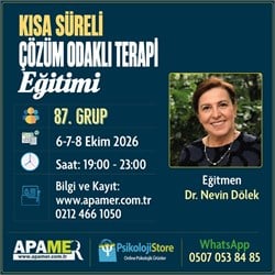 Kısa Süreli Çözüm Odaklı Psikoterapi Eğitimi