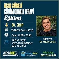 Kısa Süreli Çözüm Odaklı Psikoterapi Eğitimi