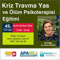Kriz, Travma, Yas ve Ölüm Psikoterapisi Eğitimi