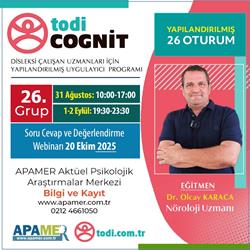 todi COGNİT Disleksi Eğitimi