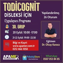 todi COGNİT Disleksi Eğitimi