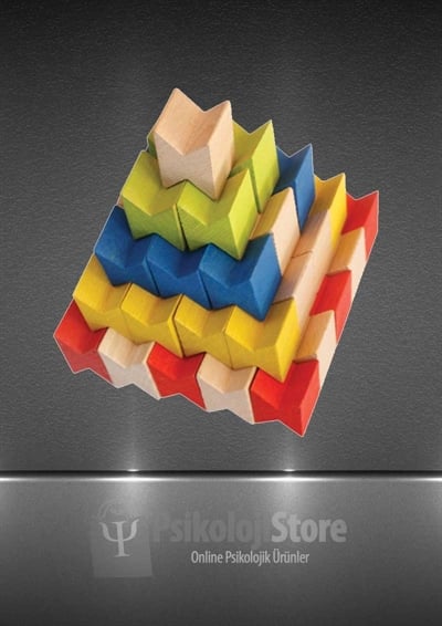 Yıldız Bloklar 55 Parça Renkli