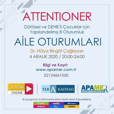 ATTENTIONER AİLE OTURUMLARI
