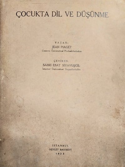 Çocukta Dil ve Düşünme