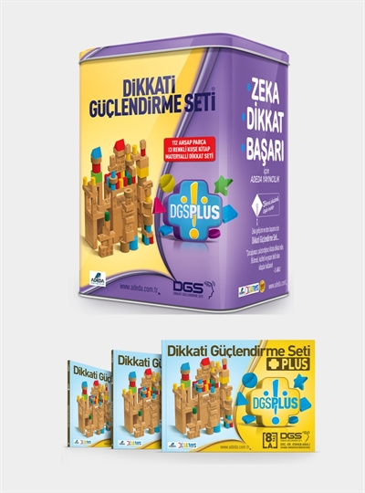 Dikkati Güçlendirme Seti Plus 8 Yaş