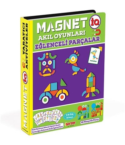 MAGNETIQ AKIL OYUNLARI EĞLENCELİ PARÇALAR
