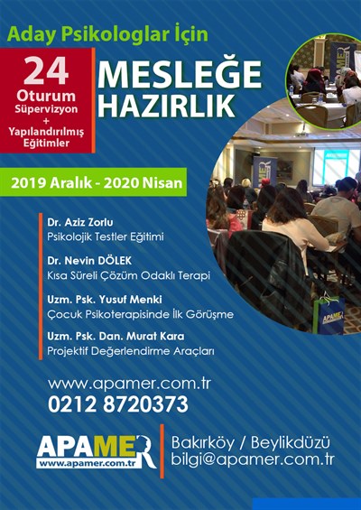 Psikologlar İçin Yapılandırılmış Sertifika Eğitimleri