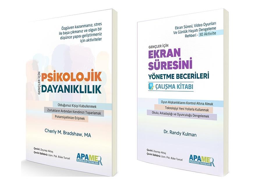Psikolojik Dayanıklılık ve Ekran Süresini Yönetme - 2 Kitap