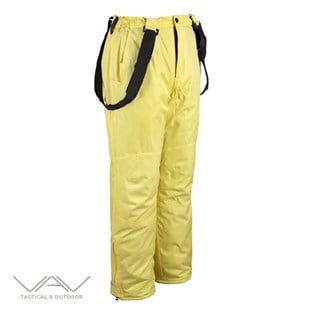VAV KOLT11 Su Geçirmez Kayak Pantolonu Sarı XL