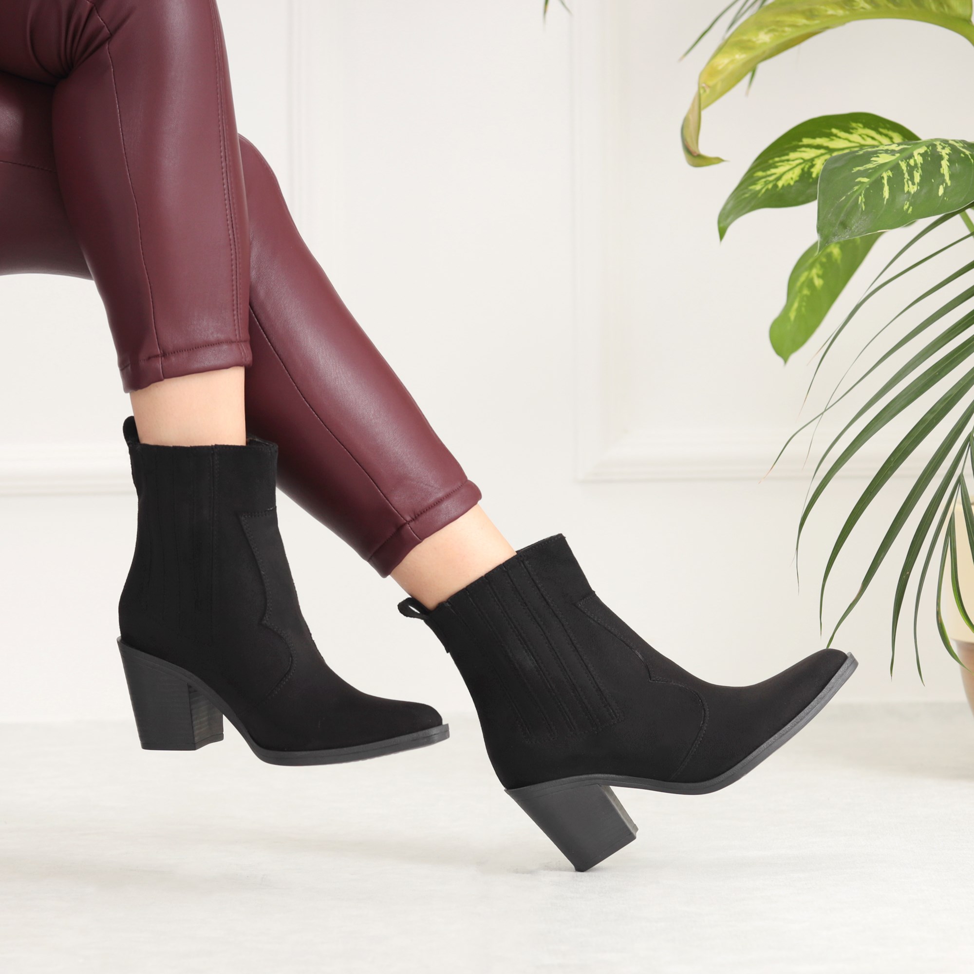 Lapondar Süet Siyah 