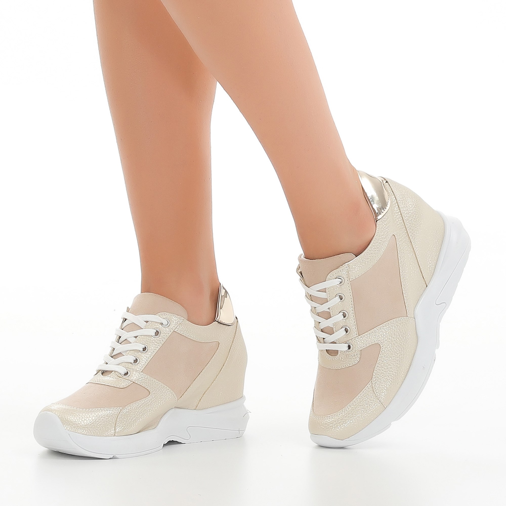 Yukito Dore Gizli Topuklu Spor Ayakkabı