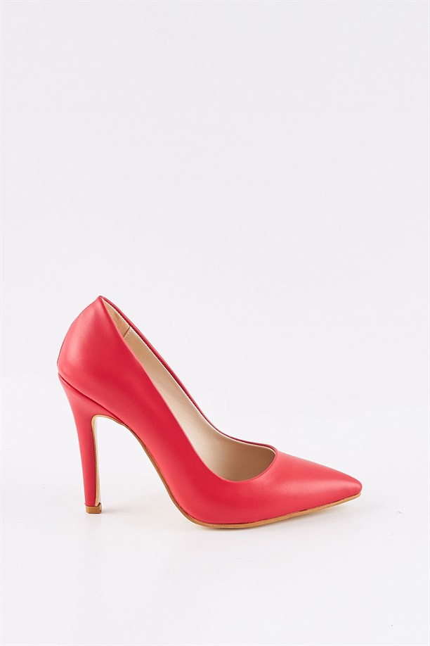Samira Kırmızı Stiletto Ayakkabı
