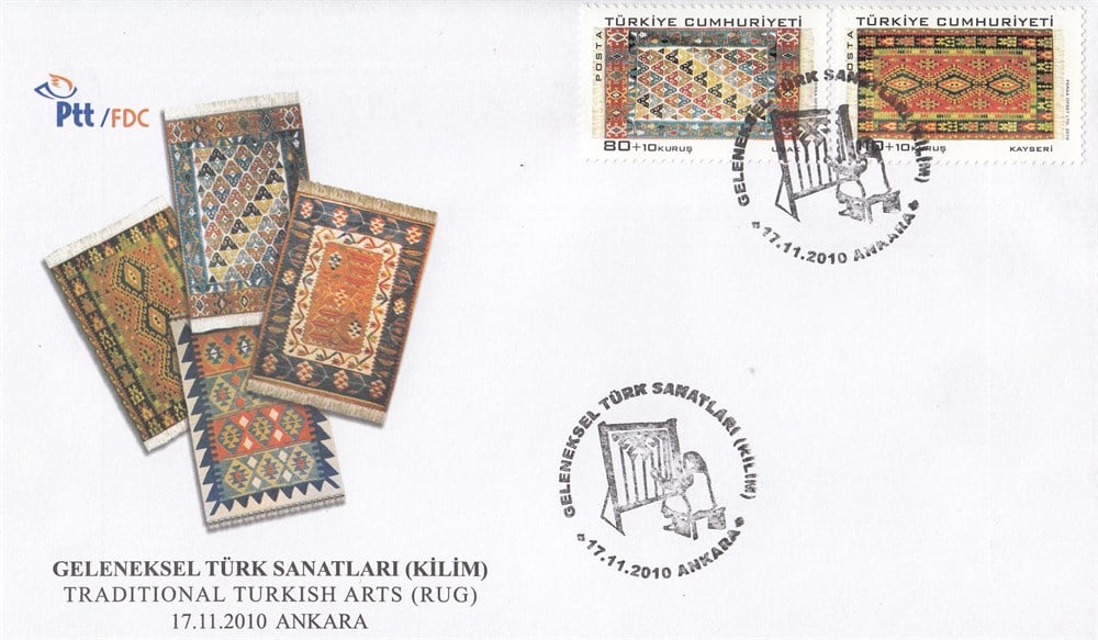 1056 geleneksel Türk Sanatları-Kilim
