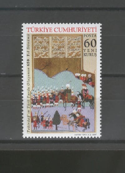0968 Tekirdağın Türk Yurdu Oluşunun 650.Yılı