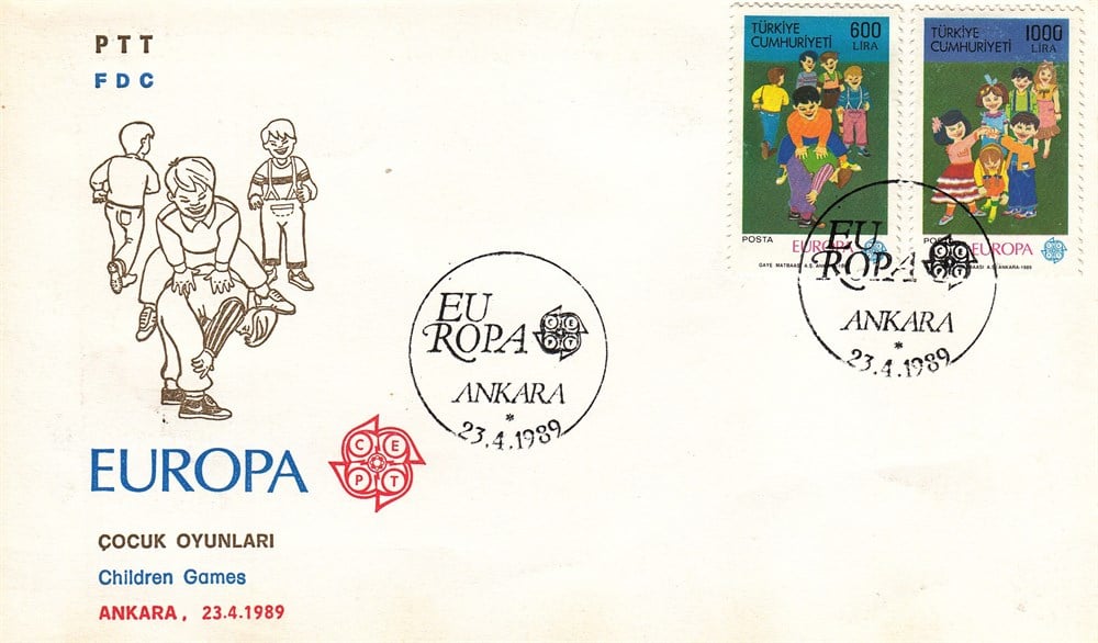 669 EUROPA CEPT-Çocuk Oyunları